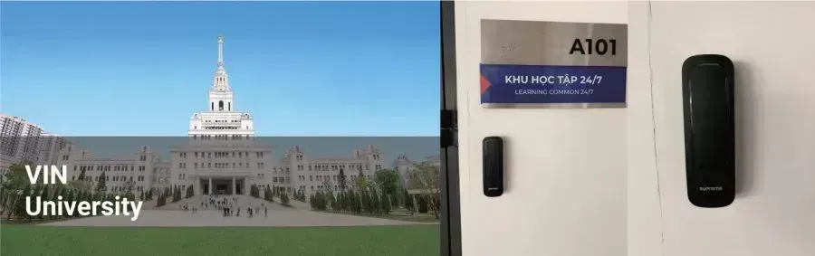 Triển khai giải pháp Access Control Suprema cho Đại học VINUNI