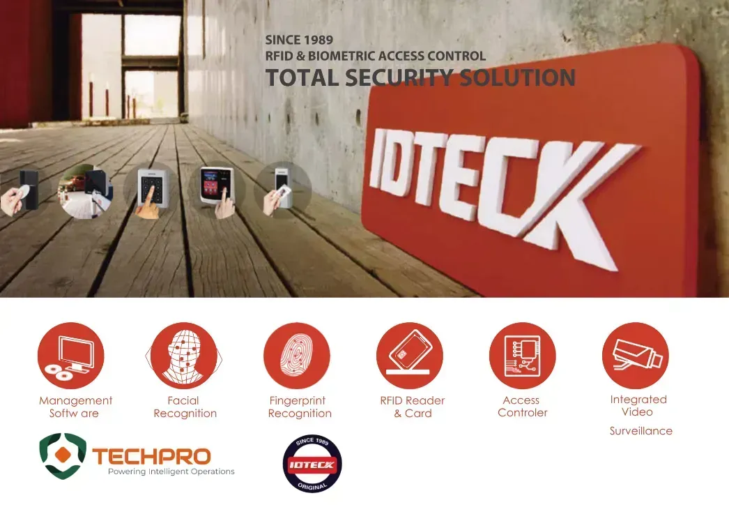 Kiểm soát ra vào & nhận dạng RFID - IDTeck